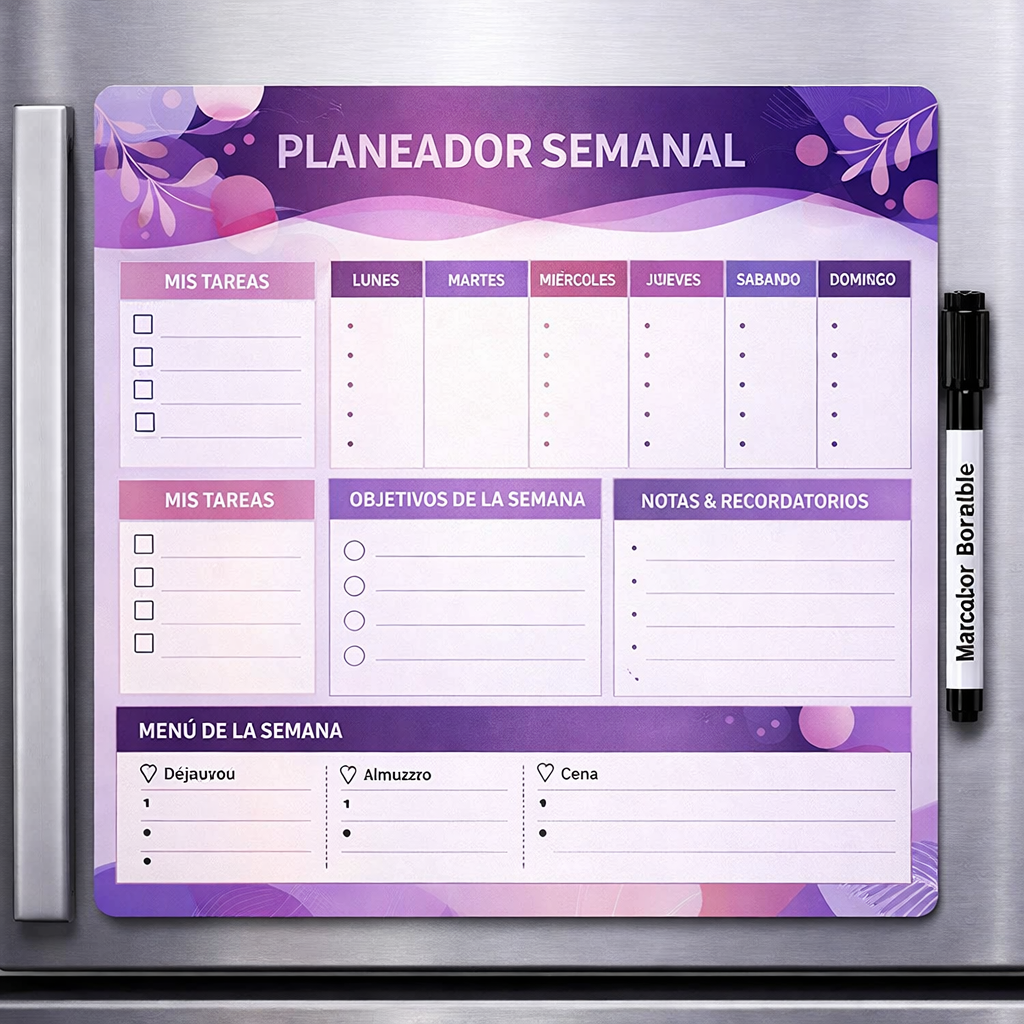 Planeador mensual Magnético