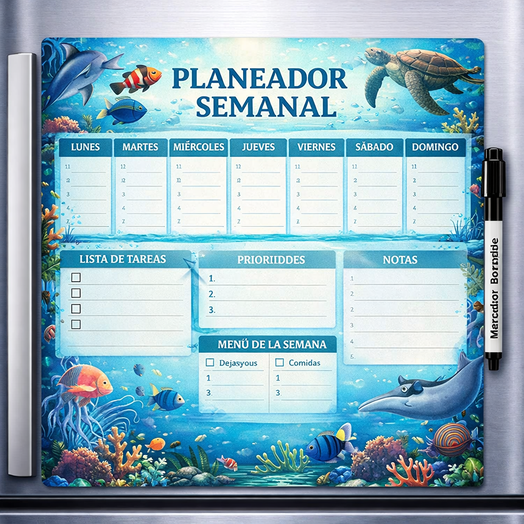Planeador mensual Magnético