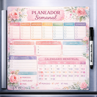 Planeador mensual Magnético