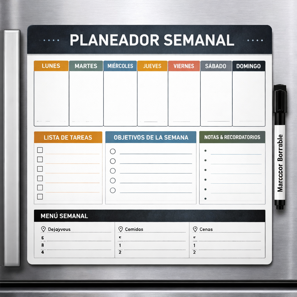 Planeador mensual Magnético