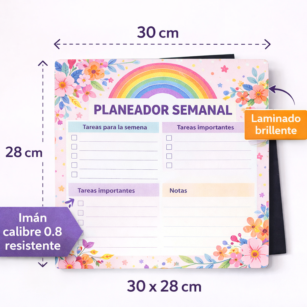 Planeador mensual Magnético